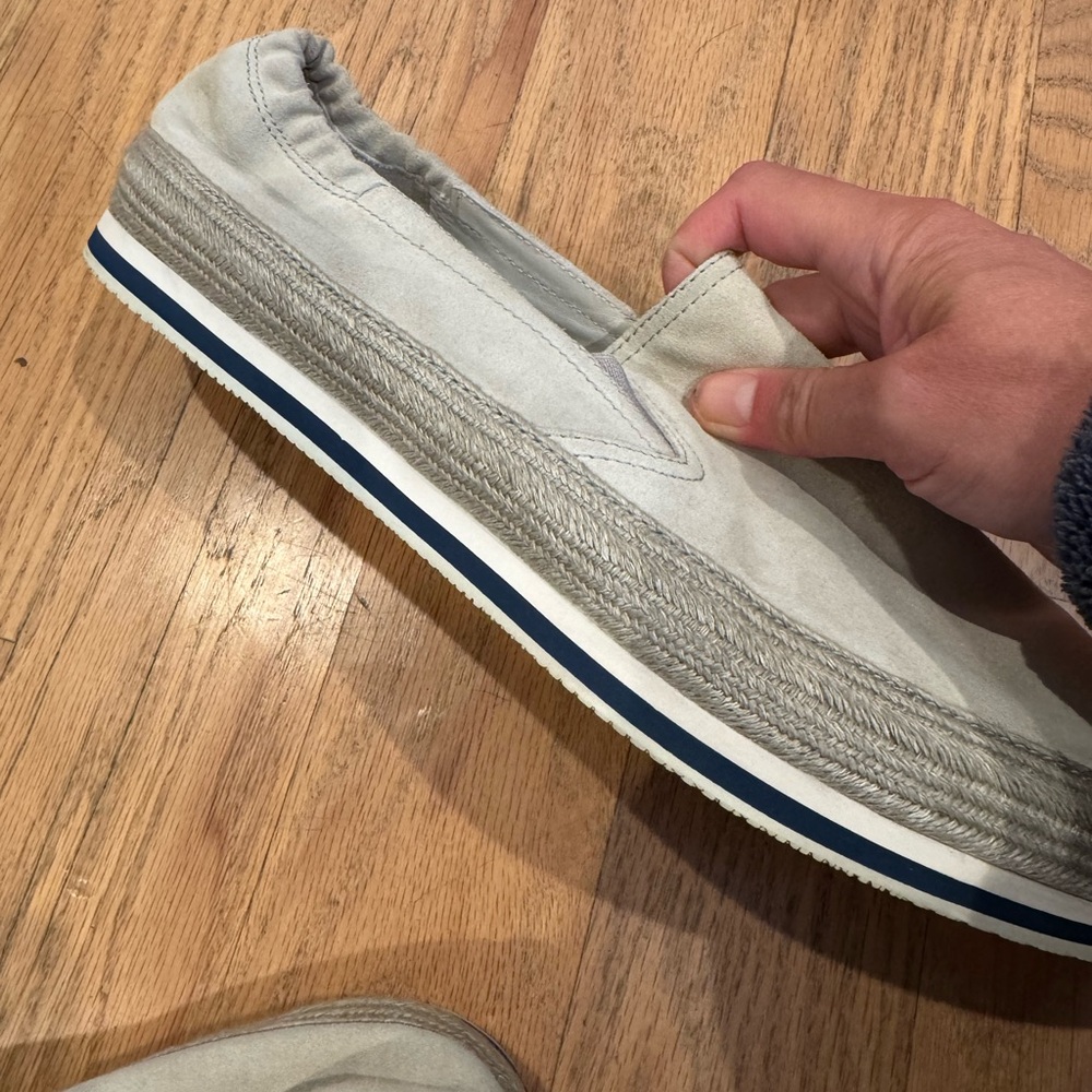 Men's Beige Slip-On Espadrilles